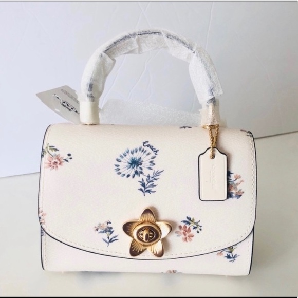 ON HOLD NWT Coach cream dandelion micro Tilly - Picture 2 of 7